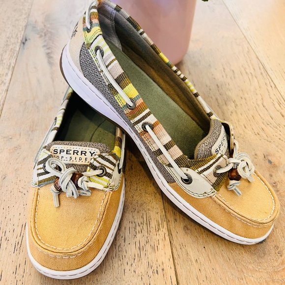 Sperry Top Siders Plaid Boat Shoes | Size 8.5 - Picture 5 of 5